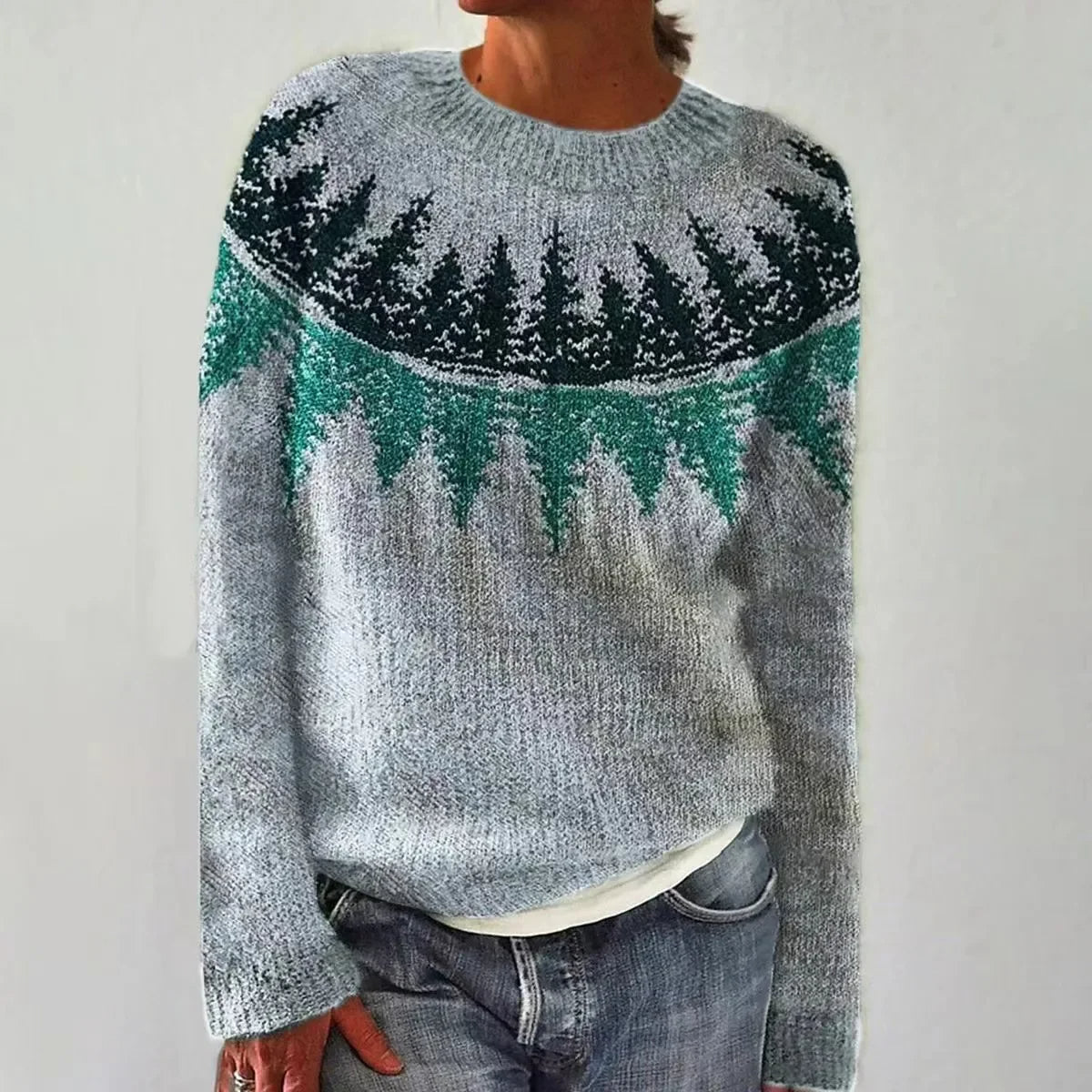 ALINA - RETRO AUTUMN SWEATER FOR STYLE AND WARMTH
