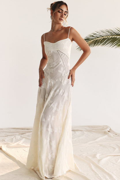 PAULETTE - LONG CORSET DRESS