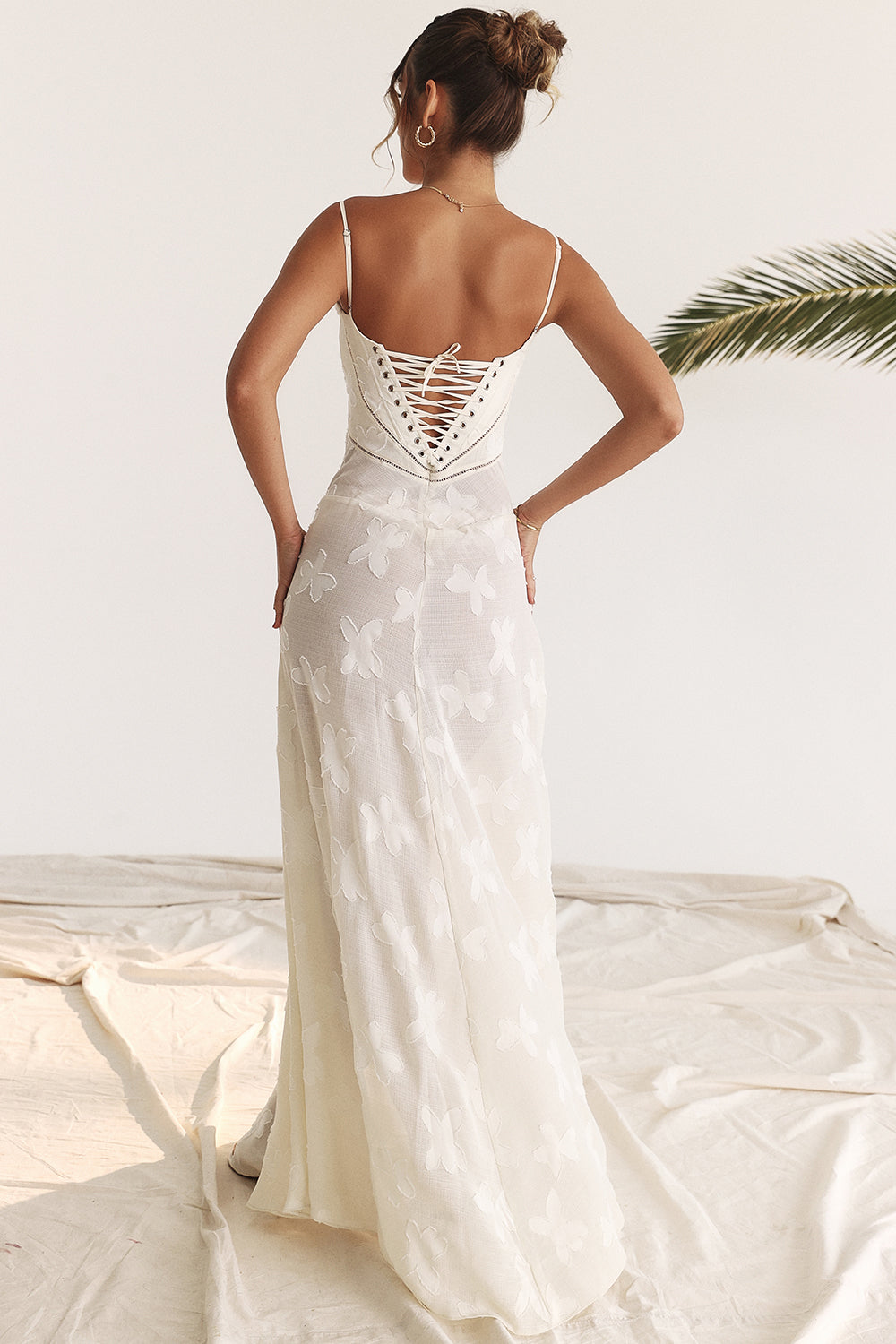 PAULETTE - LONG CORSET DRESS