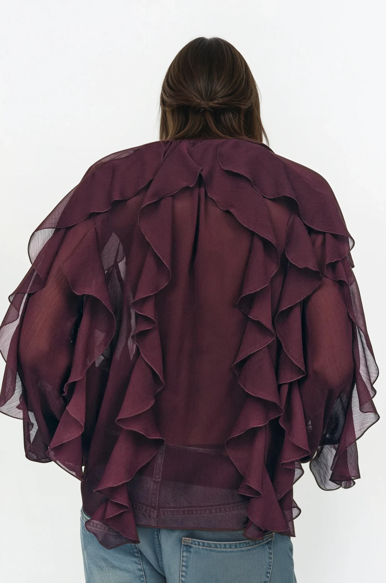 PURE DESIRE - RUFFLE BLOUSE