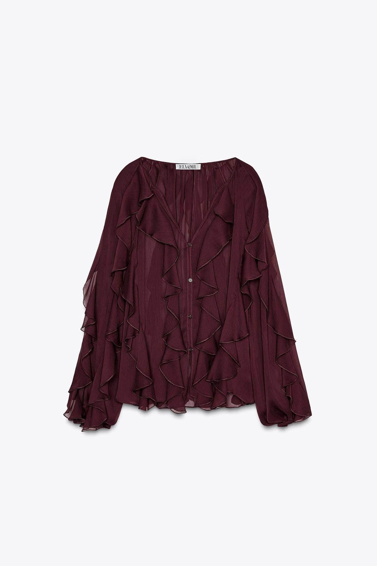 PURE DESIRE - RUFFLE BLOUSE