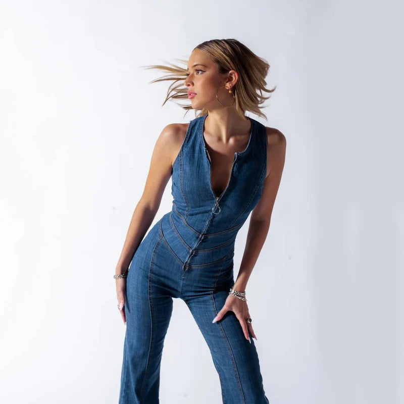 Roxanne Jumpsuit – soft charm in one motion