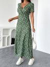 LUCIA - ELEGANT FLORAL KNIT DRESS