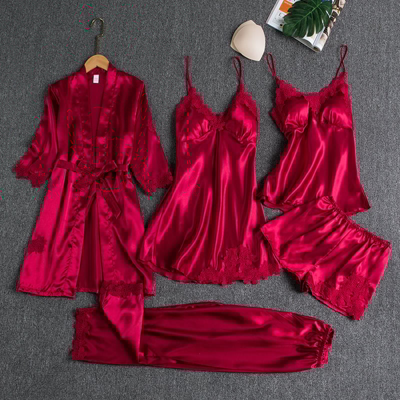 SEXY 5-PIECE NIGHTWEAR SET