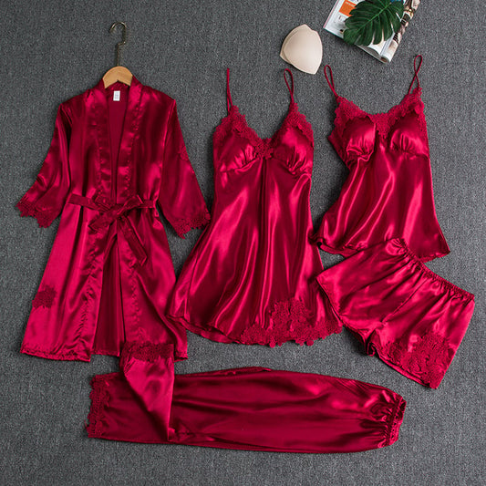 SEXY 5-PIECE NIGHTWEAR SET