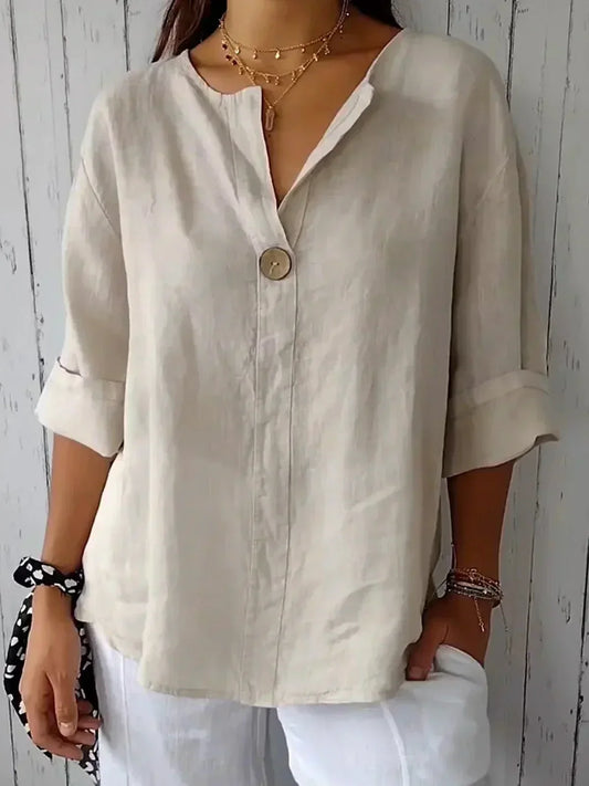 Jessa – soft grace v-neck blouse