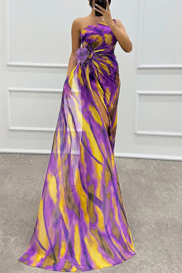 Elena – vintage allure maxi dress