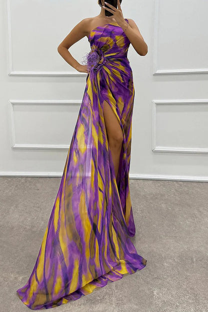 Elena – vintage allure maxi dress