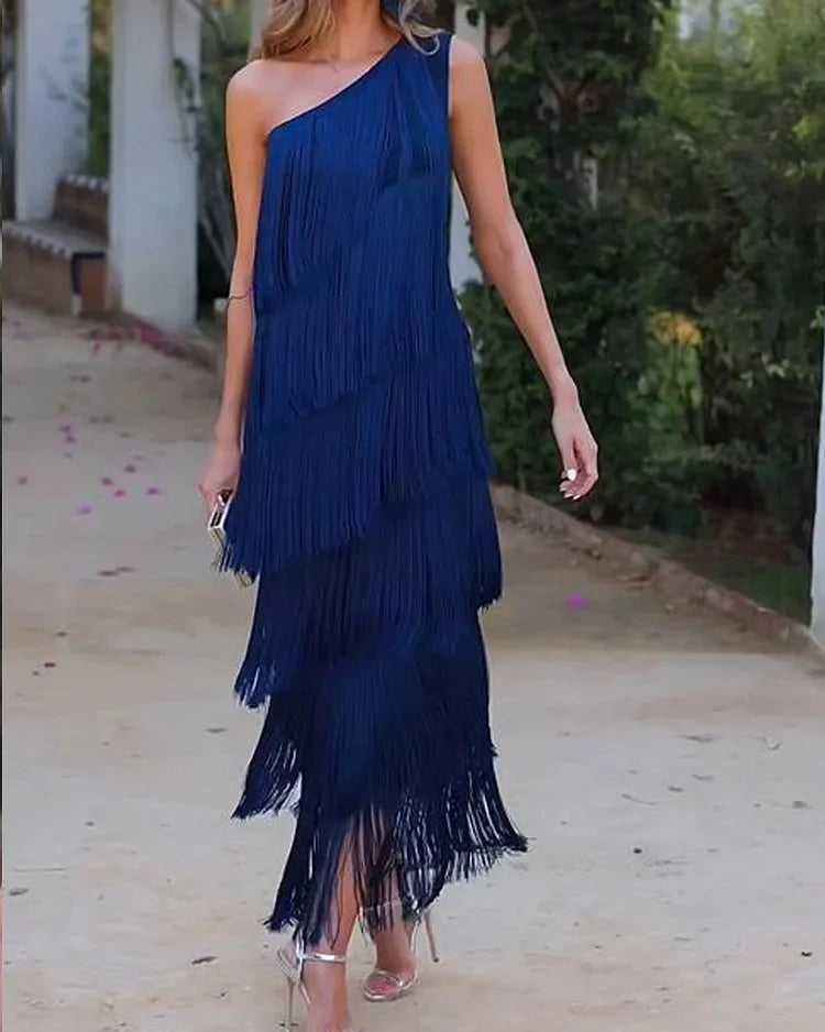 PRISCILLA - ELEGANT OFF-SHOULDER DRESS