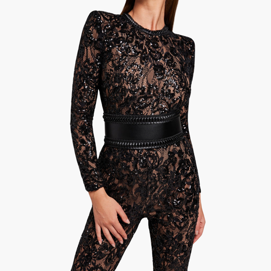 Celina – soft drape satin jumpsuit