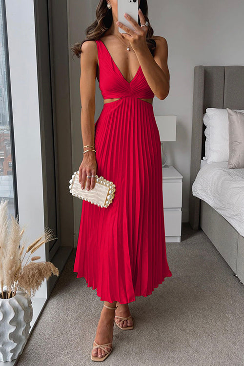Zoe – dreamy drape maxi dress