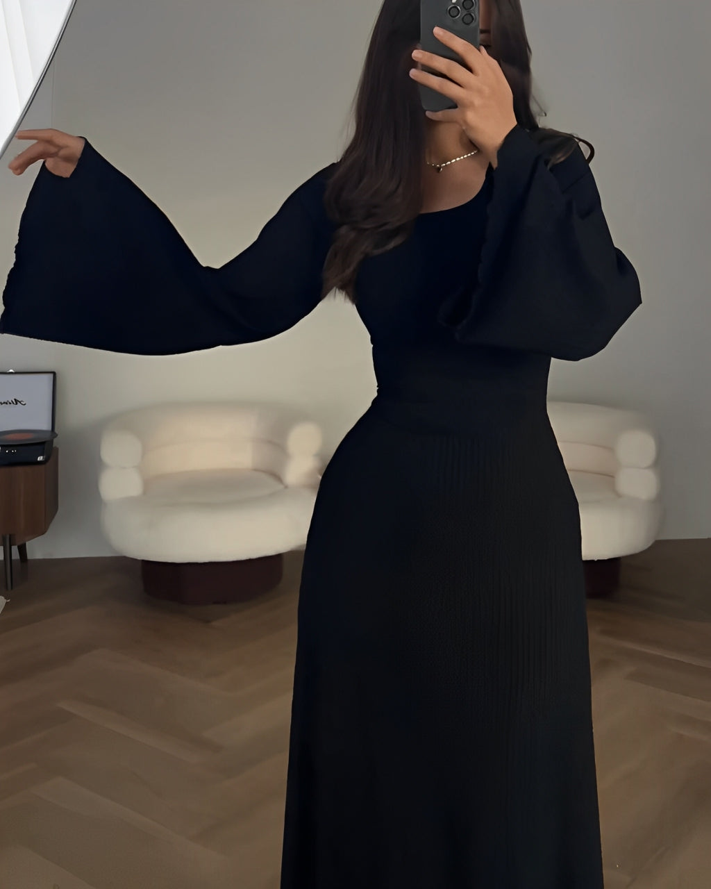 GABRIELLA - ELEGANT KNIT MAXI DRESS