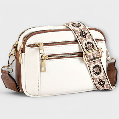 VEGAN -LEATHER CROSSBODY BAG