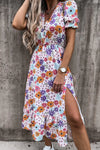 Rosea – floral maxi with a romantic neckline