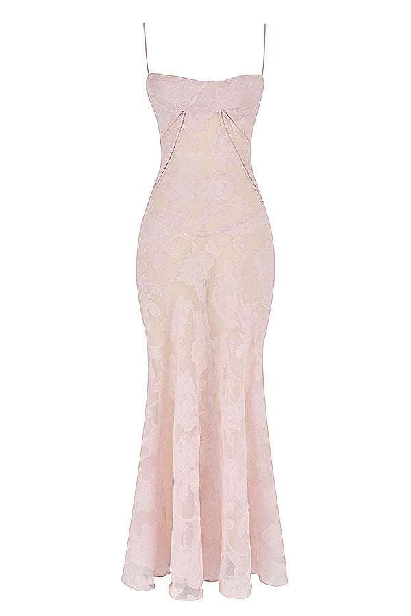 PAULETTE - LONG CORSET DRESS