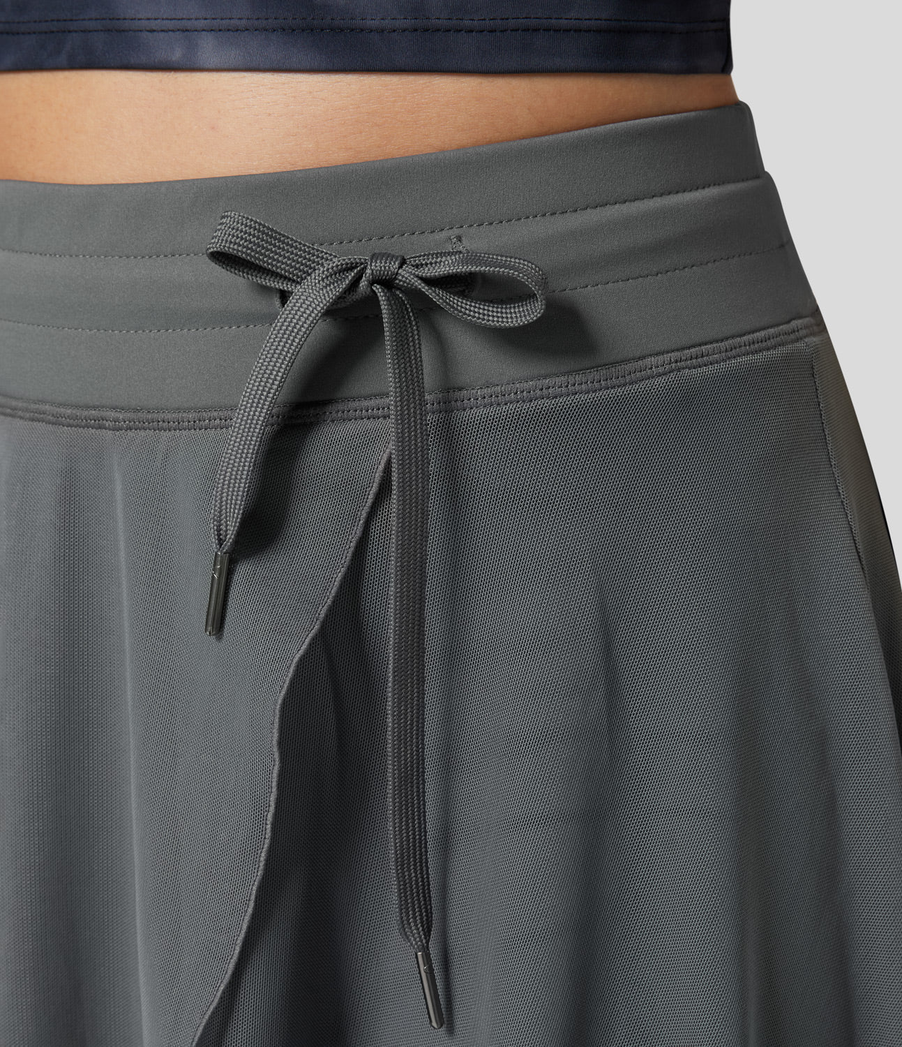 LIVAN - HIGH-WAISTED 2-IN-1 SKIRT