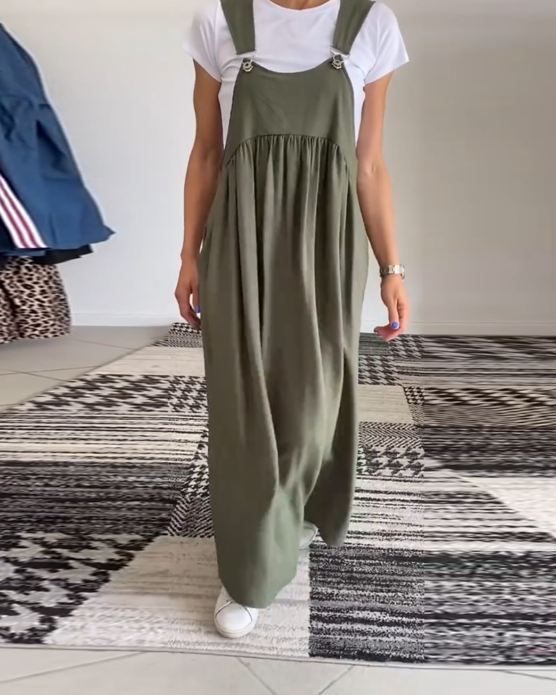 CAMILLE - FLUID DRESS WITHOUT SLEEVES