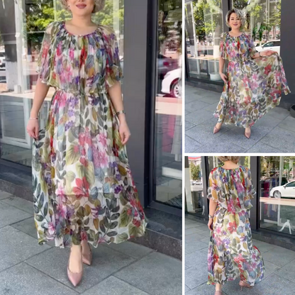 Donna – blooming grace maxi dress
