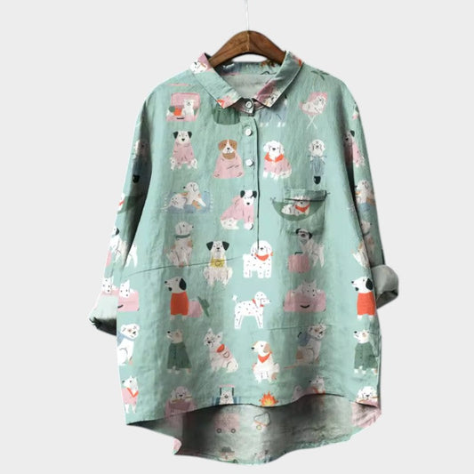Marianella – whimsical charm oversized blouse