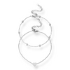 Layered Love – Handcrafted Ankle Bracelet