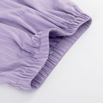 VIOLA - EFFORTLESSLY CHIC BUTTON-UP & SHORTS COMBO