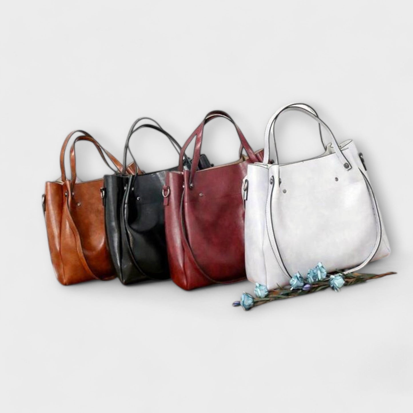 4-PIECE VINTAGE BAG SET