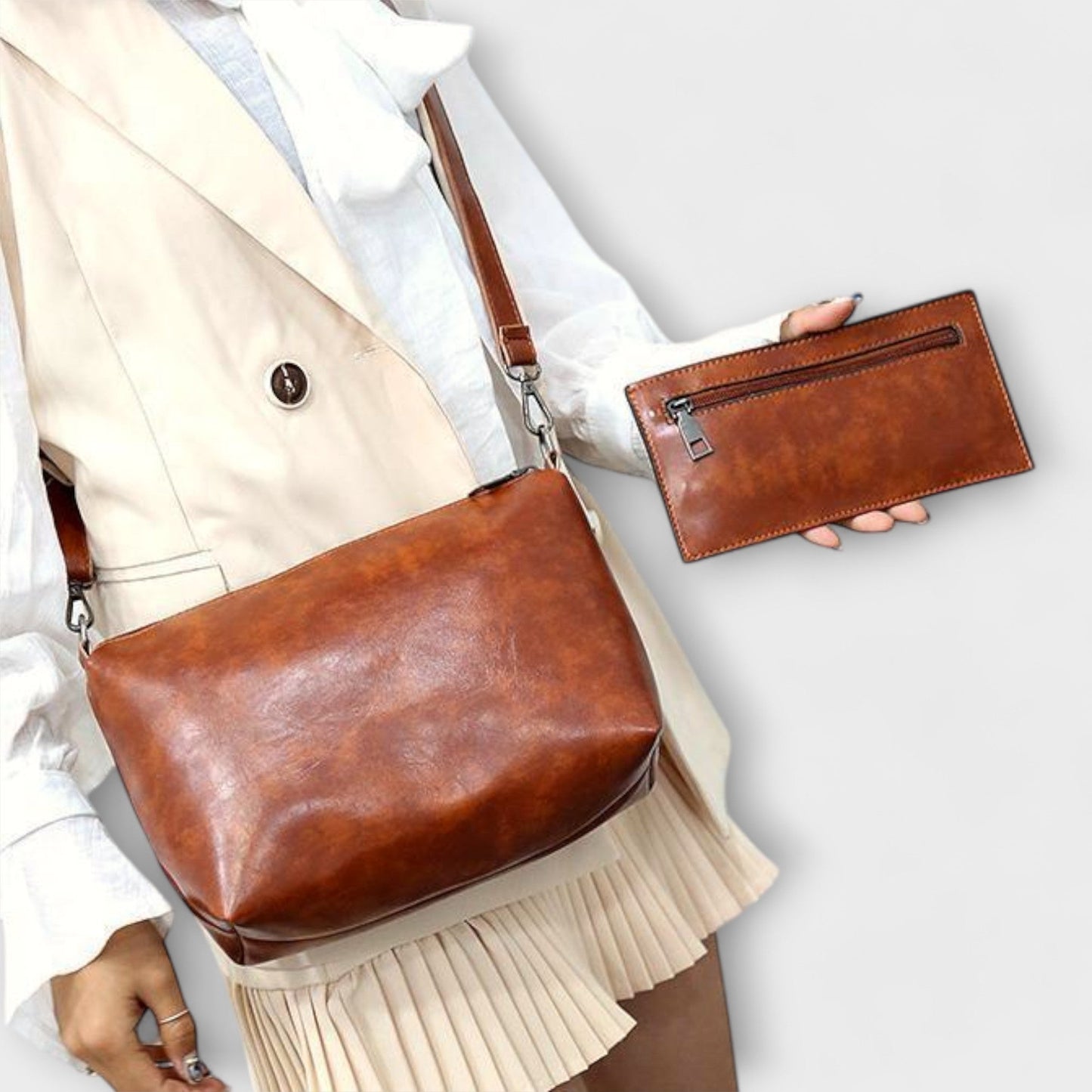 4-PIECE VINTAGE BAG SET