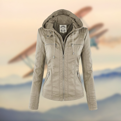 Karolina – luxe leather heritage jacket