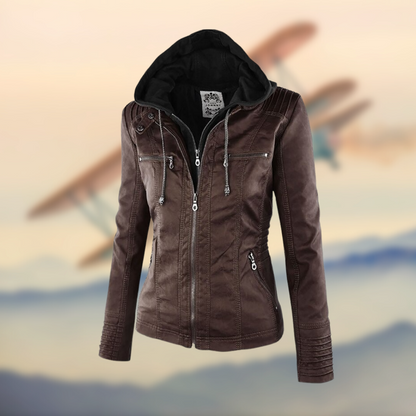 Karolina – luxe leather heritage jacket