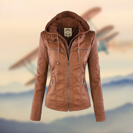 Karolina – luxe leather heritage jacket