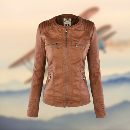 Karolina – luxe leather heritage jacket