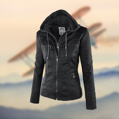 Karolina – luxe leather heritage jacket
