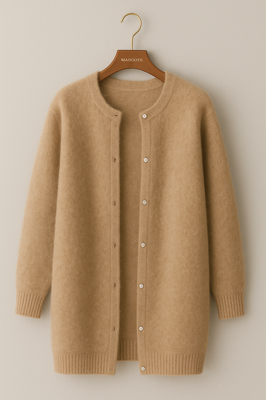 ARIANNA-CASHMERE CARDIGAN