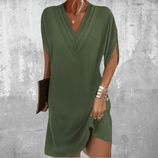 Amelia – draped serenity dress