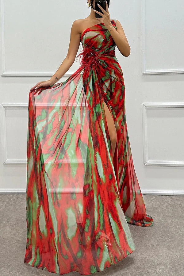 Elena – vintage allure maxi dress