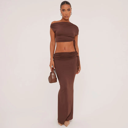 Satinéa – satin-look charm twinset