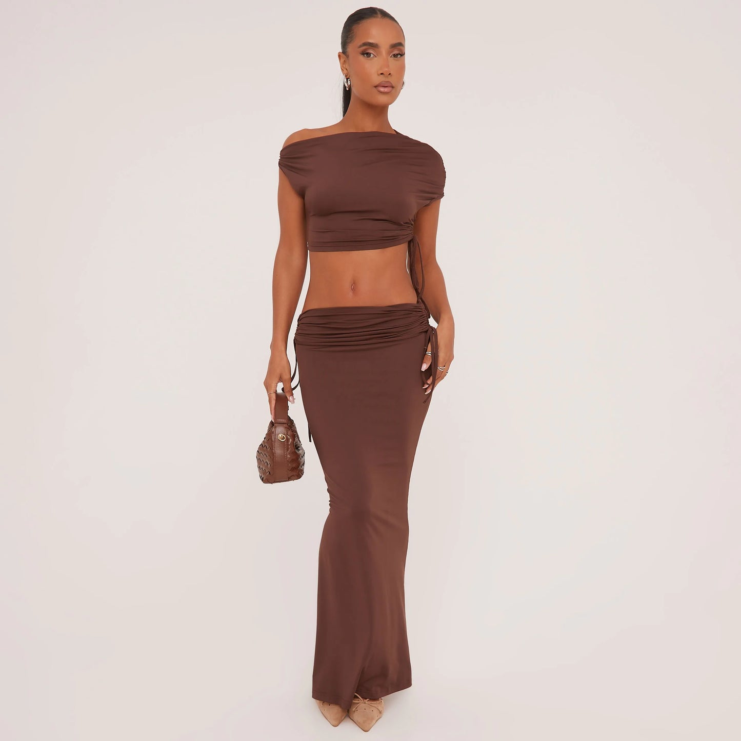 Satinéa – satin-look charm twinset