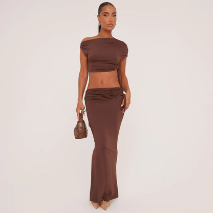 Satinéa – satin-look charm twinset