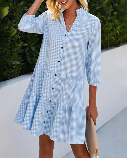 Isabella – timeless charm in a midi dress