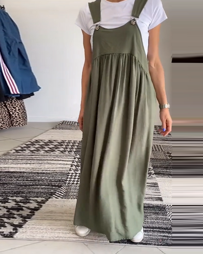 CAMILLE - FLUID DRESS WITHOUT SLEEVES