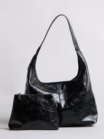 SCARLETT- DISTRESSED LEATHER TOTE
