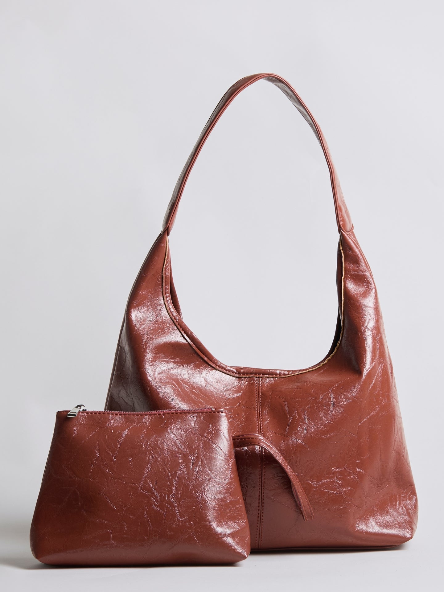 SCARLETT- DISTRESSED LEATHER TOTE