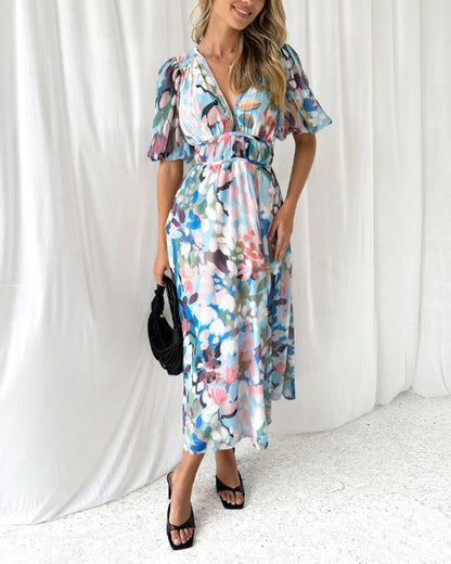 ELVIRA - BOHO LONG DRESS