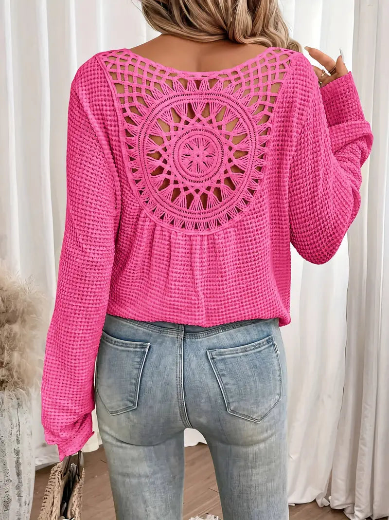 Chieza – brushed elegance top