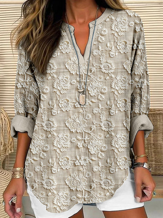 Celara – effortless grace relaxed blouse