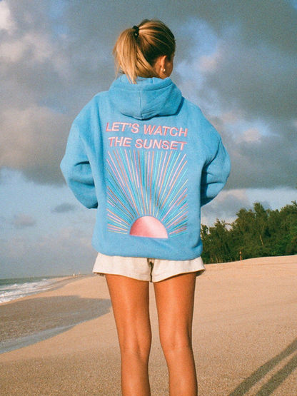 OPHELIA – EVENING BLISS HOODED SWEATSHIRT