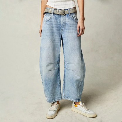 GLORIA - JEANS WITH WIDE LEGS