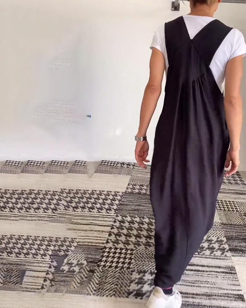 CAMILLE - FLUID DRESS WITHOUT SLEEVES