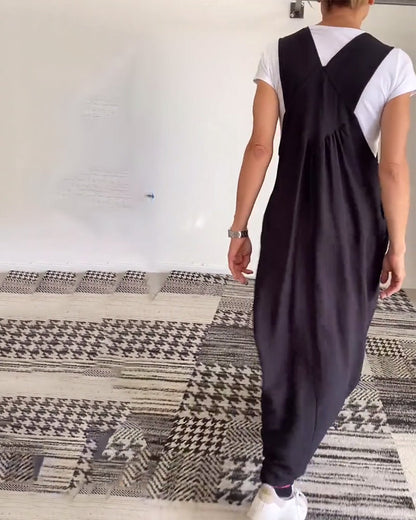 CAMILLE - FLUID DRESS WITHOUT SLEEVES