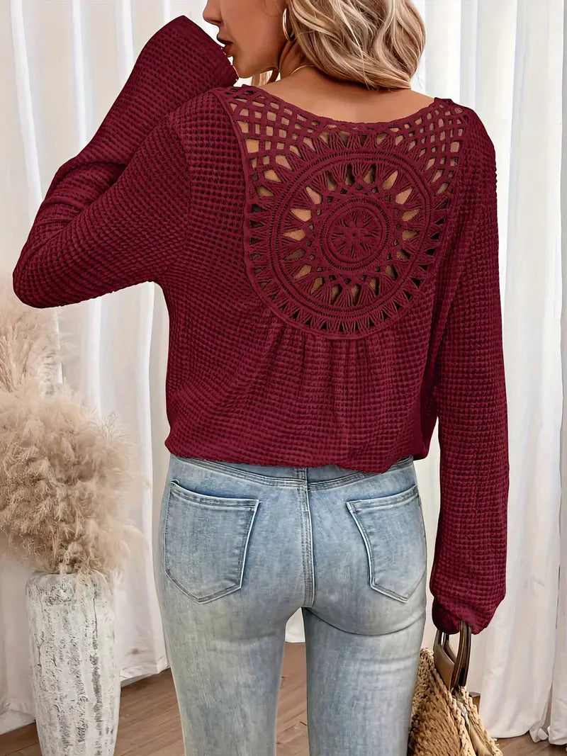 Chieza – brushed elegance top